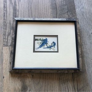Vintage Bird Picture Frame